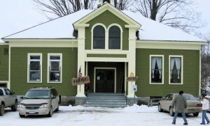 The Poolville Winter Farmers Market takes place in the Poolville Community Center. (Photo: Local Harvest Website)
