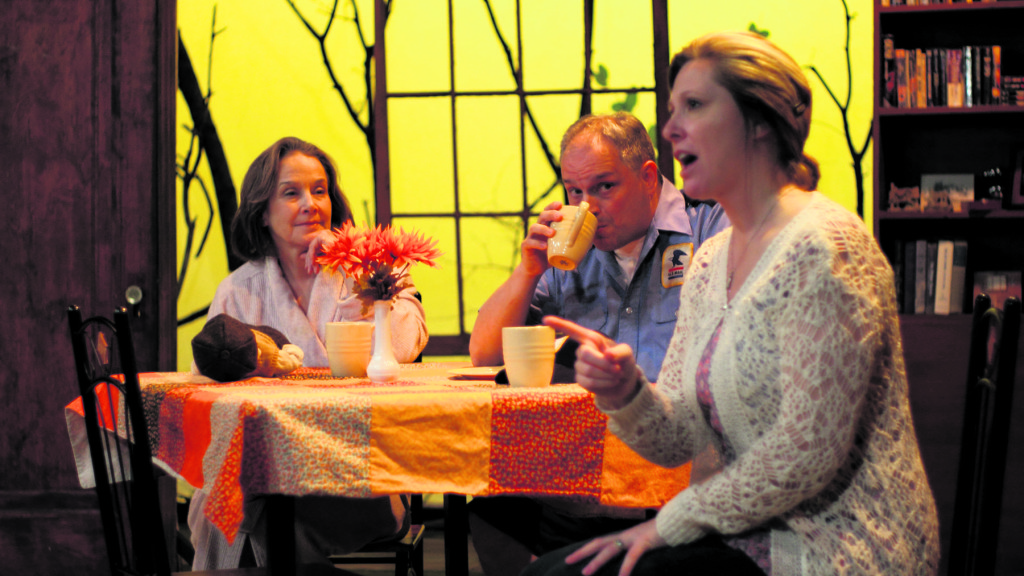 Anne Fitzgerald, Robb Sharpe and Joleene DesRosiers Moody in Appleseed’s On Golden Pond. Photo by Sean Walter.