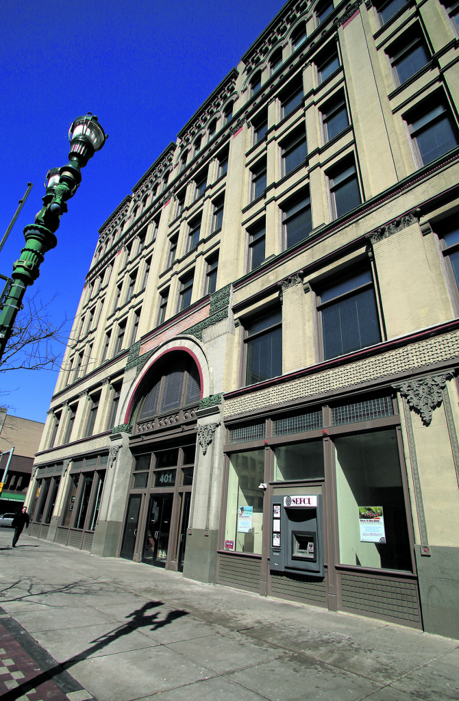 Day's Plaza, 401 S. Salina St., is a stop on the May 17 Downtown Living Tour. Photo: Gloria Wright | Syracuse New Times