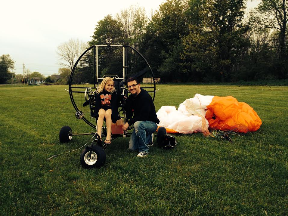 Gary Schug Powered Paraglider