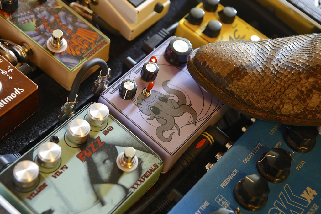 Jeremy Allen, guitar effects pedals
