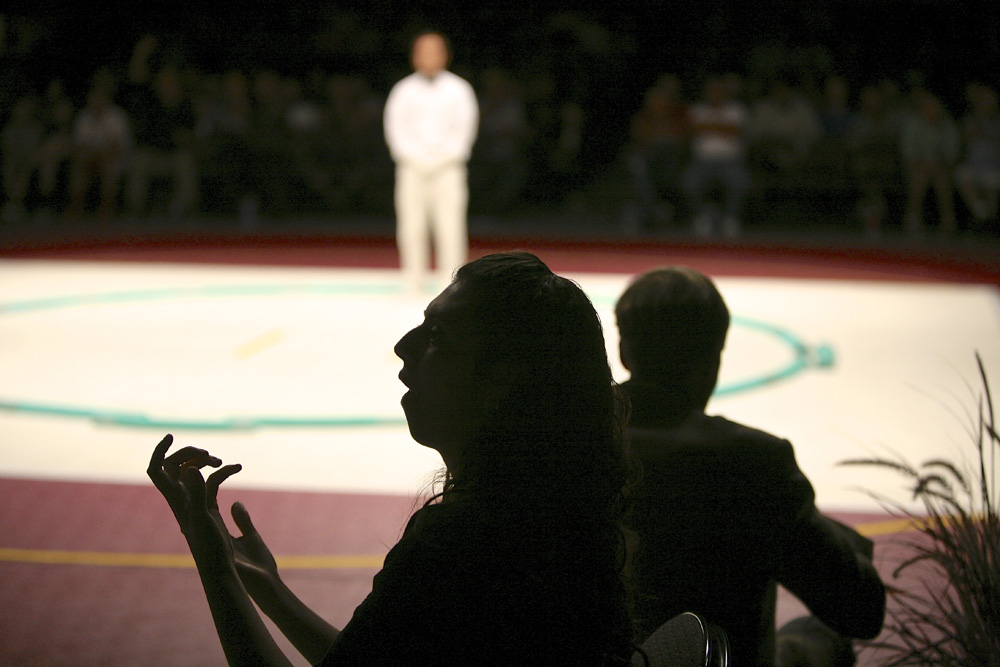 Sumo Wrestling at the Turning Stone Casino | Michael Davis Photo