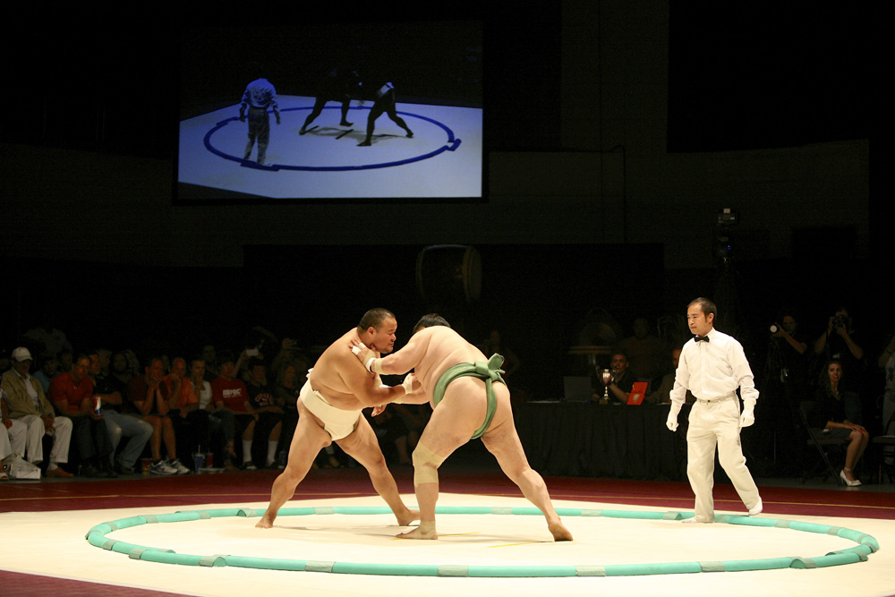 Sumo Wrestling at the Turning Stone Casino | Michael Davis Photo