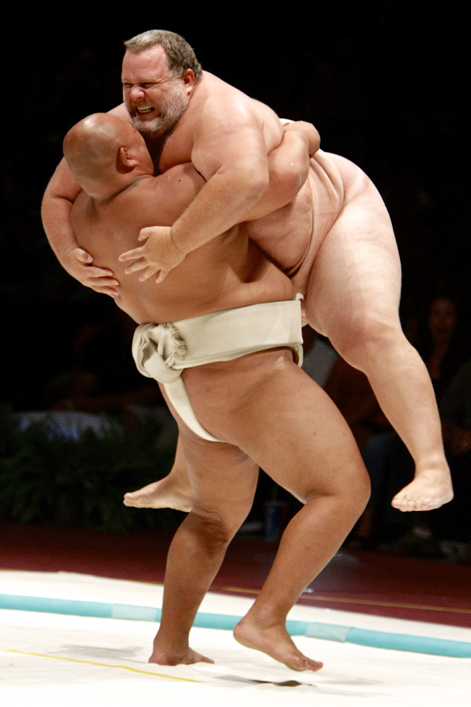 Sumo Wrestling at the Turning Stone Casino | Michael Davis Photo