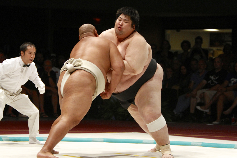 Sumo Wrestling at the Turning Stone Casino | Michael Davis Photo