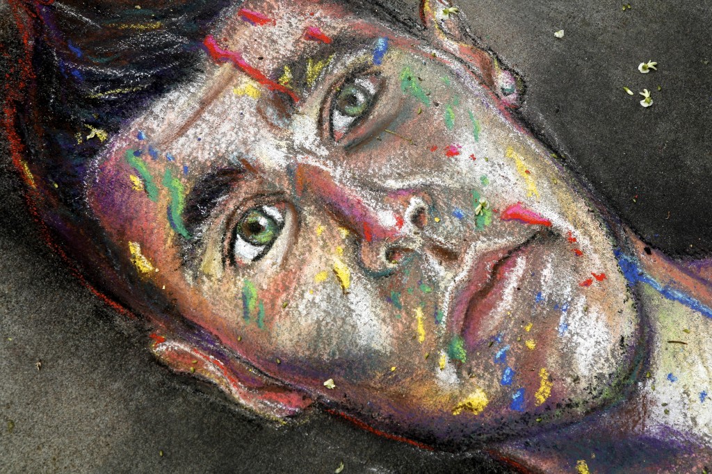 An example of some of the work from the 2013 street painting festival. Michael Davis Photo | Syracuse New Times