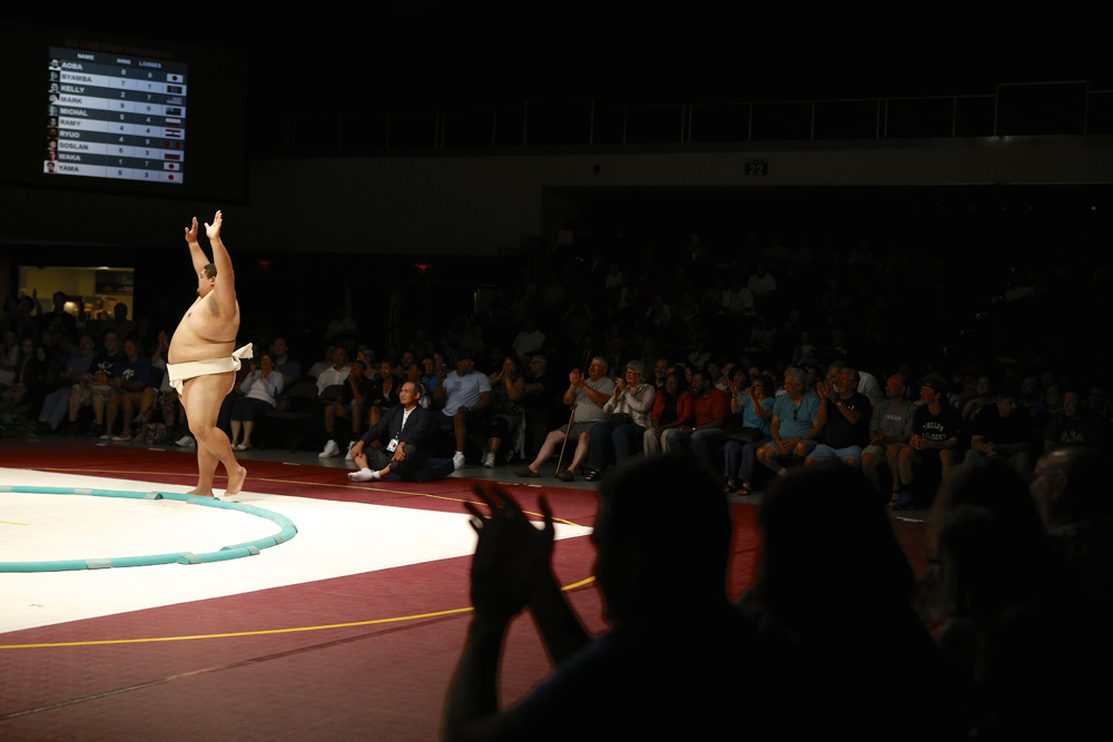 Sumo Wrestling at the Turning Stone Casino | Michael Davis Photo