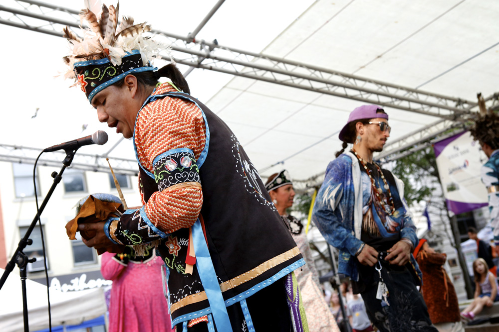 Stage of Nations Blue Rain EcoFest | Michael Davis Photo