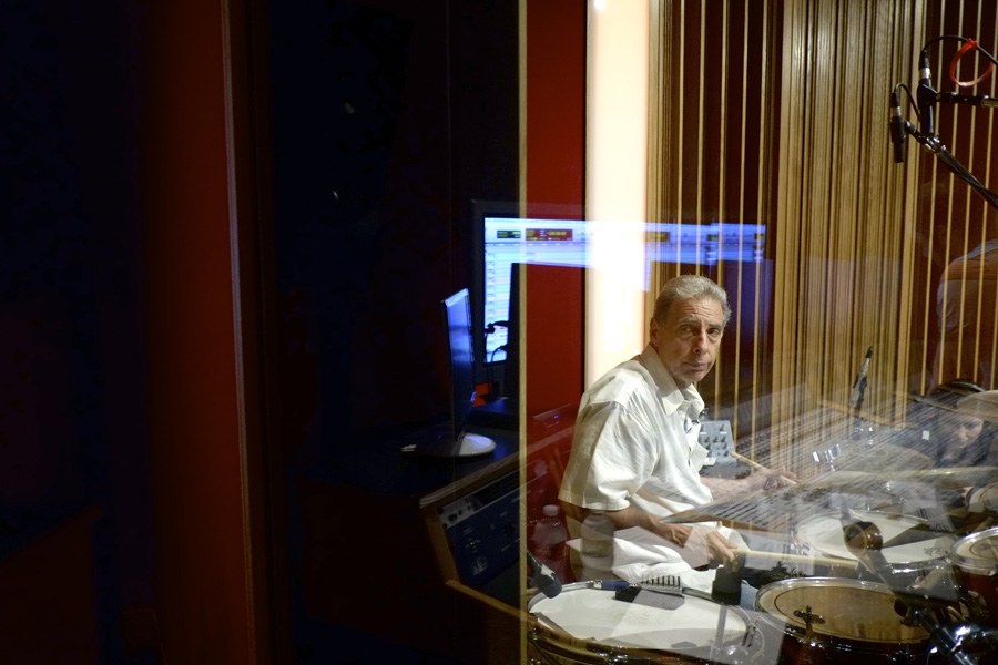 Studio Jams - Drummer Mike Clark. Michael Davis Photo | Syracuse New Times