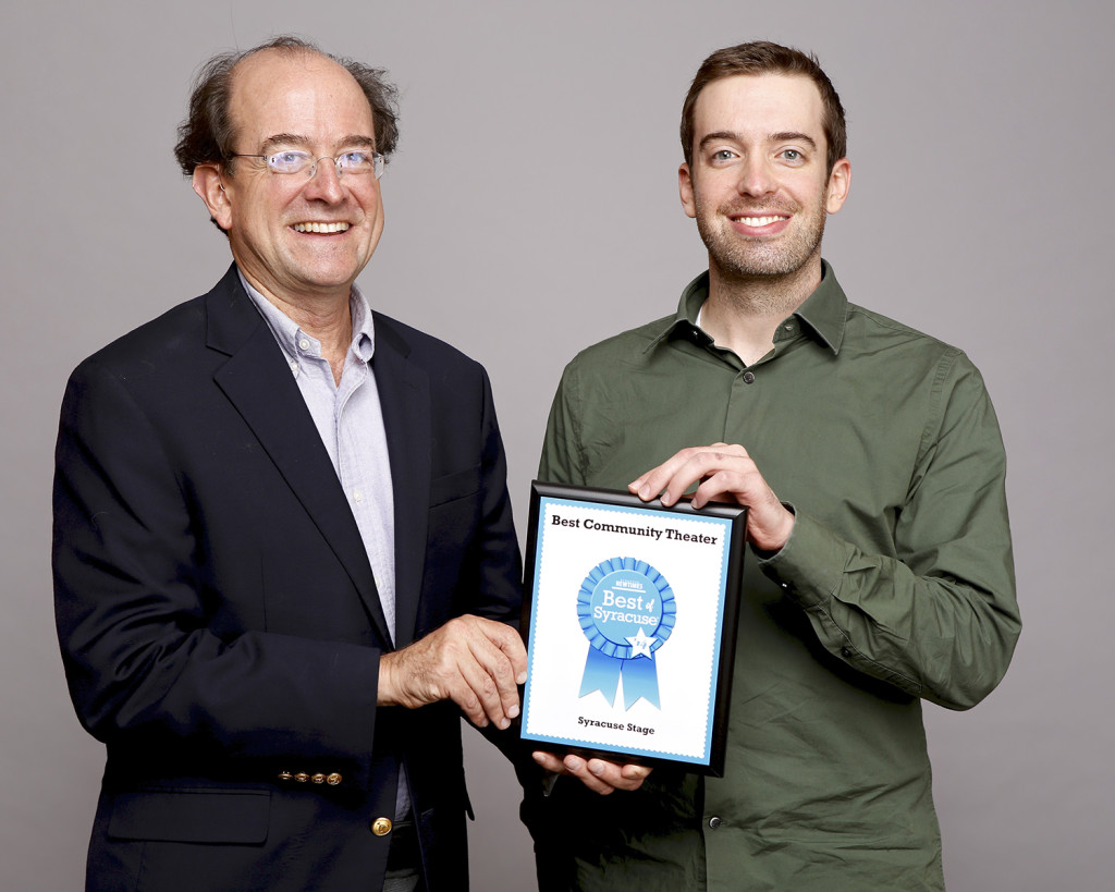 Best Theater - Syracuse Stage Pictured: Jeffrey Woodward and Patrick Finlon Michael Davis Photo | Syracuse New Times