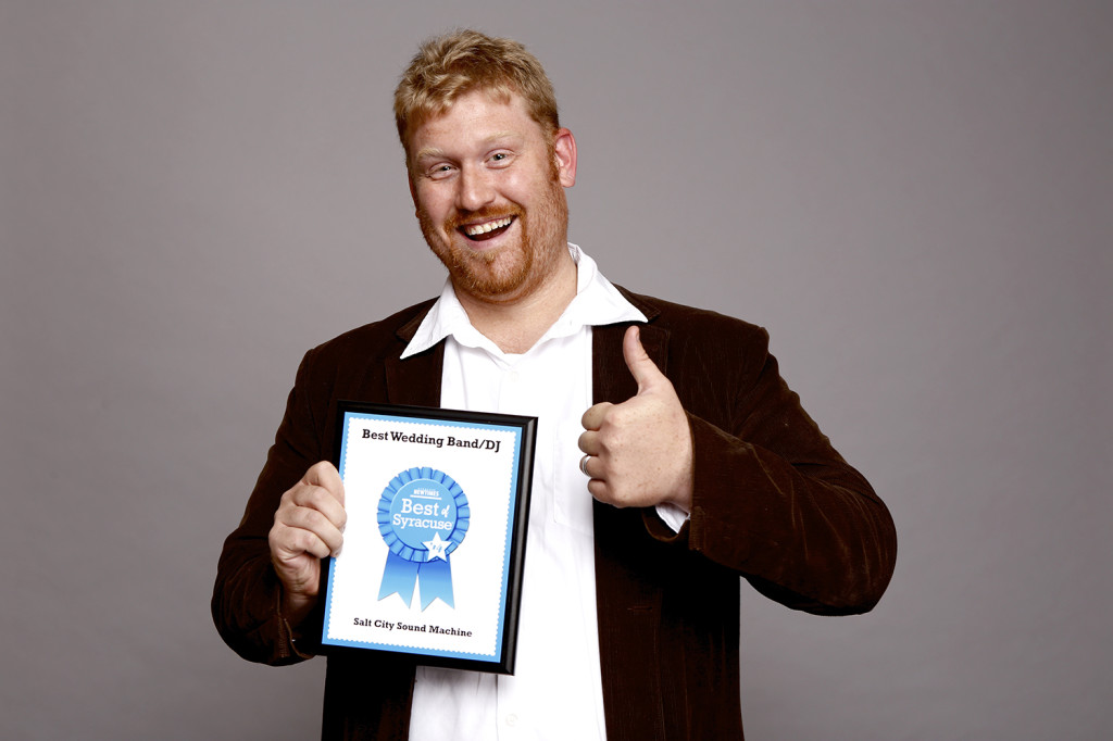 Best Wedding Band/DJ - Salt City Sound Machine Pictured: Jason Paussa Michael Davis Photo | Syracuse New Times