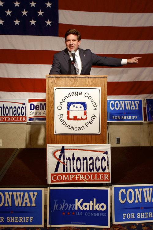 Election 2014 GOP Victory Party - Chairman Tom Dadey Michael Davis Photo | Syracuse New Times