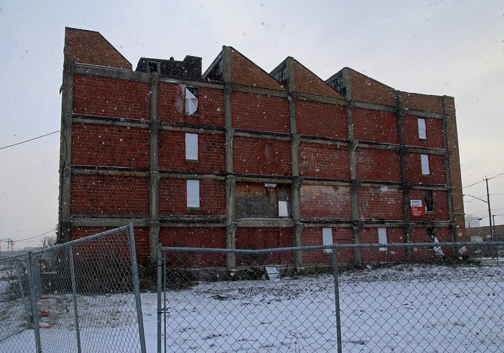 Two-story lofts are planned for the fourth floor of the C.G. Meaker Food Co. warehouse, taking advantage of windows in the building's monitor roofs.