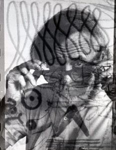Richard Pousette-Dart (American, 1916-92) Self-Portrait with Glasses, 1985 Gelatin silver print 14 x 11 in. Estate of Richard Pousette-Dart