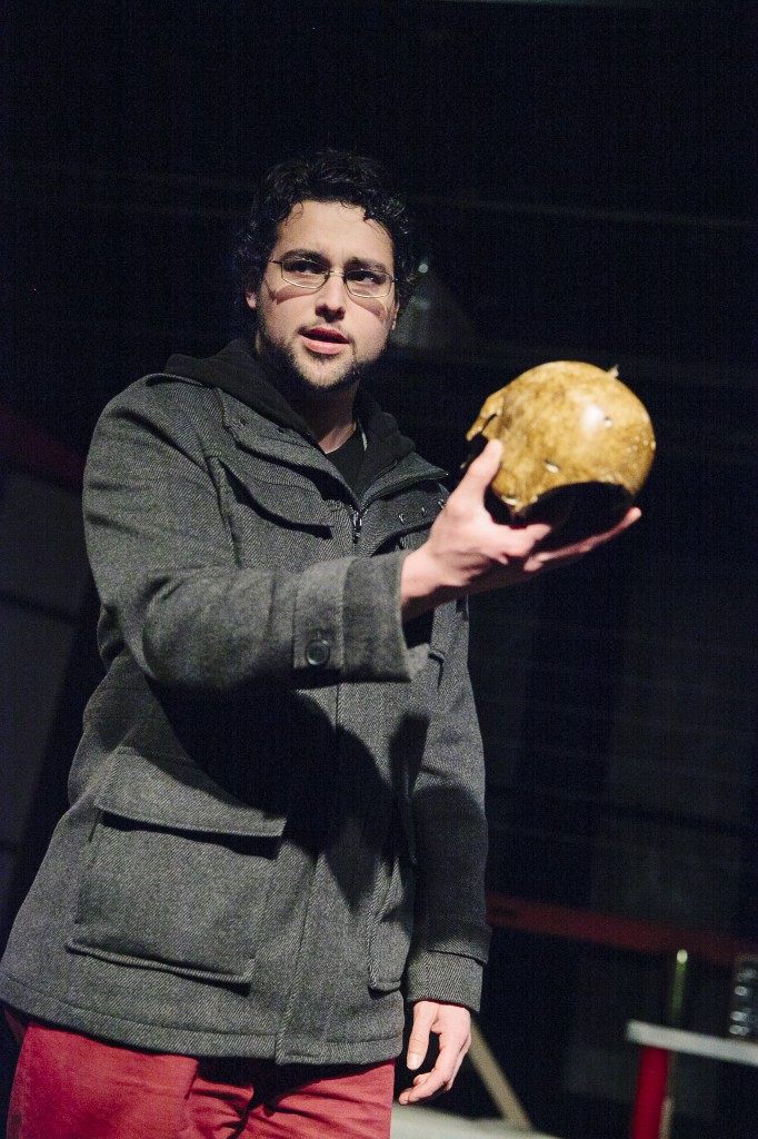 Daryl Acevedo plays the title role in Syracuse Shakespeare Festival's 'Hamlet.'