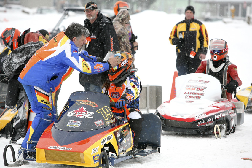 Snowmobile racing, Snow Festival, Boonville Michael Davis Photo | Syracuse New Times