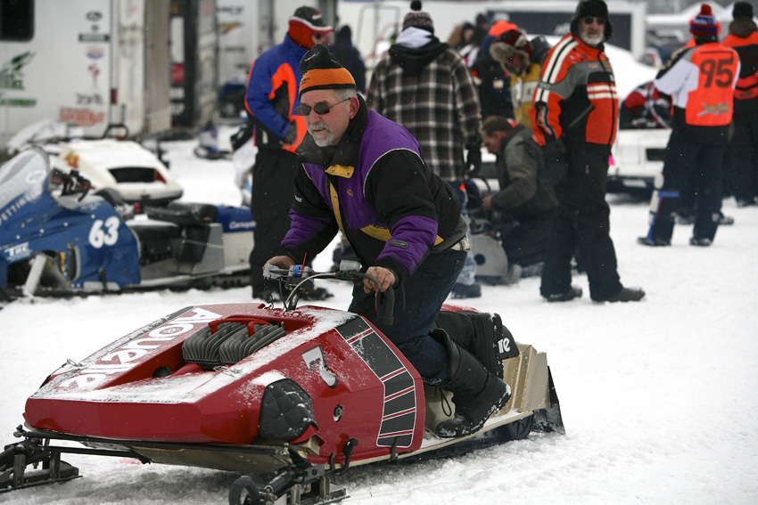Snowmobile racing, Snow Festival, Boonville Michael Davis Photo | Syracuse New Times
