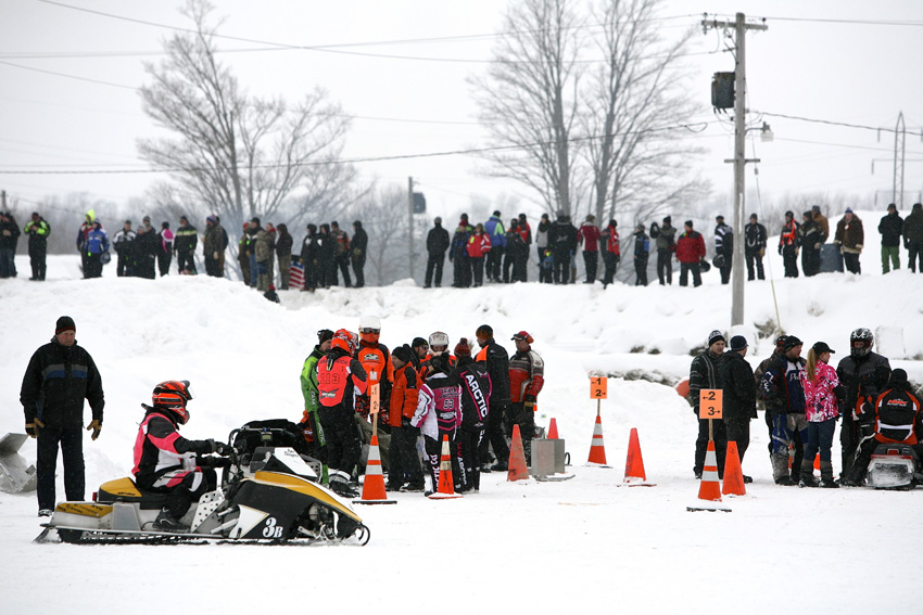 Snowmobile racing, Snow Festival, Boonville Michael Davis Photo | Syracuse New Times