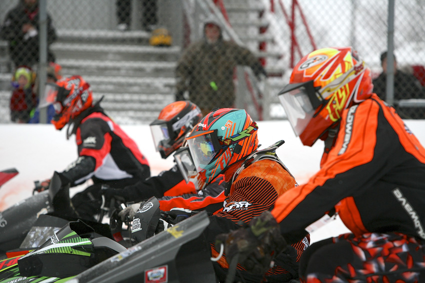 Snowmobile racing, Snow Festival, Boonville Michael Davis Photo | Syracuse New Times