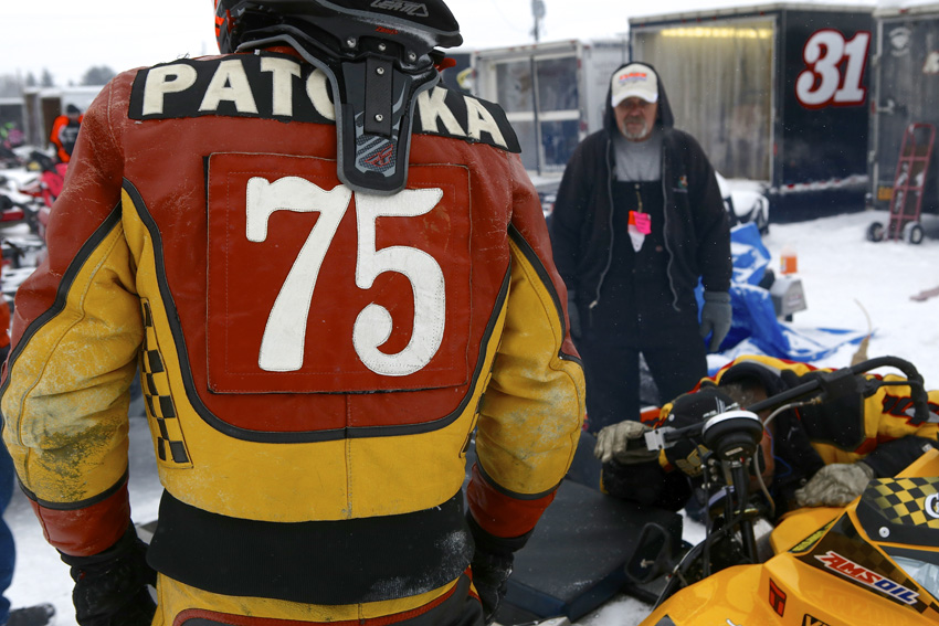 Snowmobile racing, Snow Festival, Boonville Michael Davis Photo | Syracuse New Times