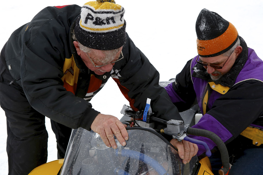 Snowmobile racing, Snow Festival, Boonville Michael Davis Photo | Syracuse New Times