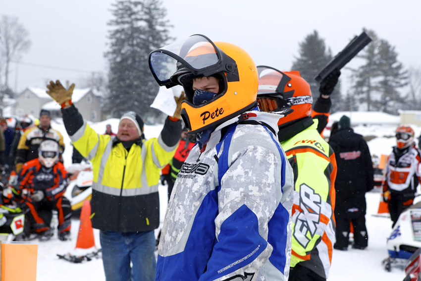 Snowmobile racing, Snow Festival, Boonville Michael Davis Photo | Syracuse New Times
