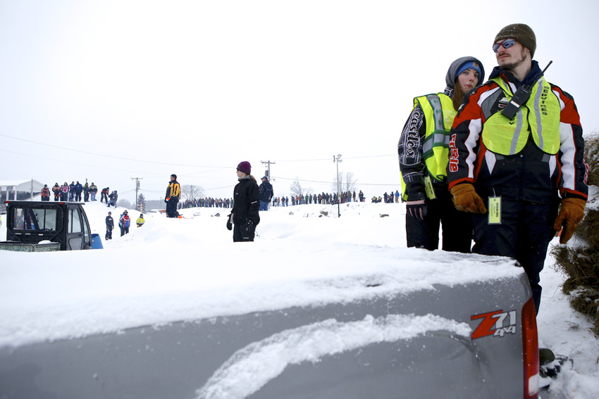Snowmobile racing, Snow Festival, Boonville Michael Davis Photo | Syracuse New Times