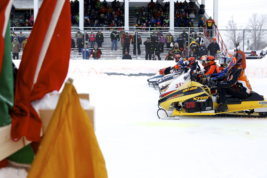 Snowmobile racing, Snow Festival, Boonville Michael Davis Photo | Syracuse New Times