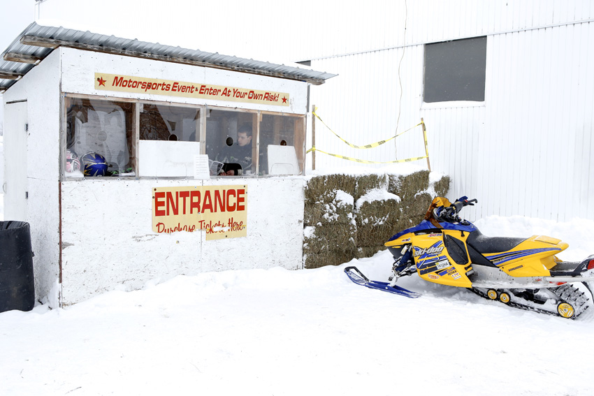 Snowmobile racing, Snow Festival, Boonville Michael Davis Photo | Syracuse New Times