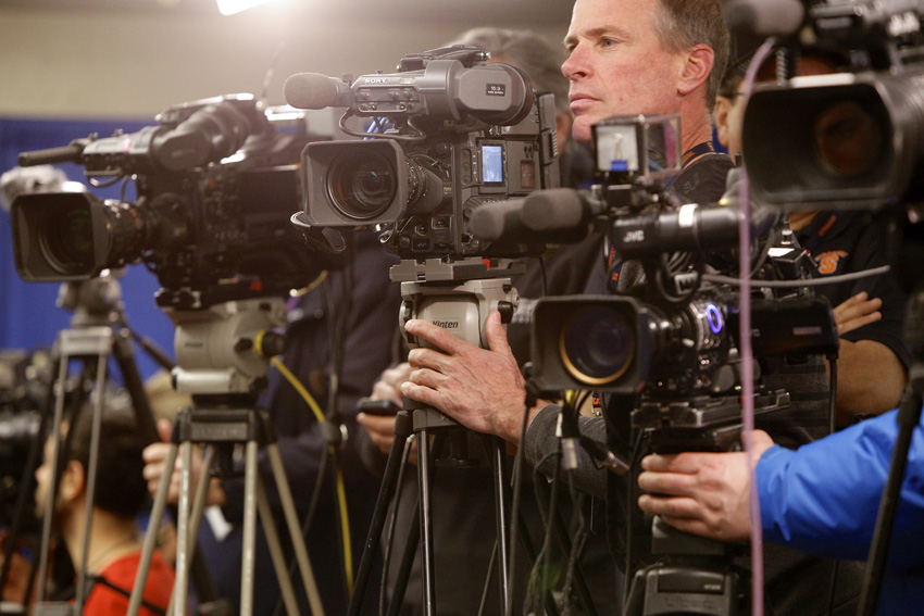 Boeheim Responds to NCAA Report. Michael Davis Photo | Syracuse New Times