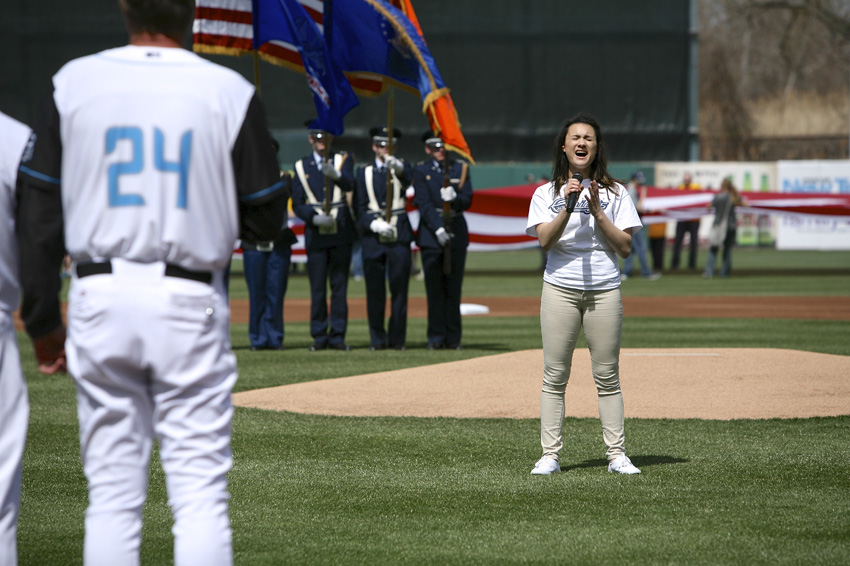 Syracuse Chiefs Opening Day (April 16) Michael Davis Photo | Syracuse New Times