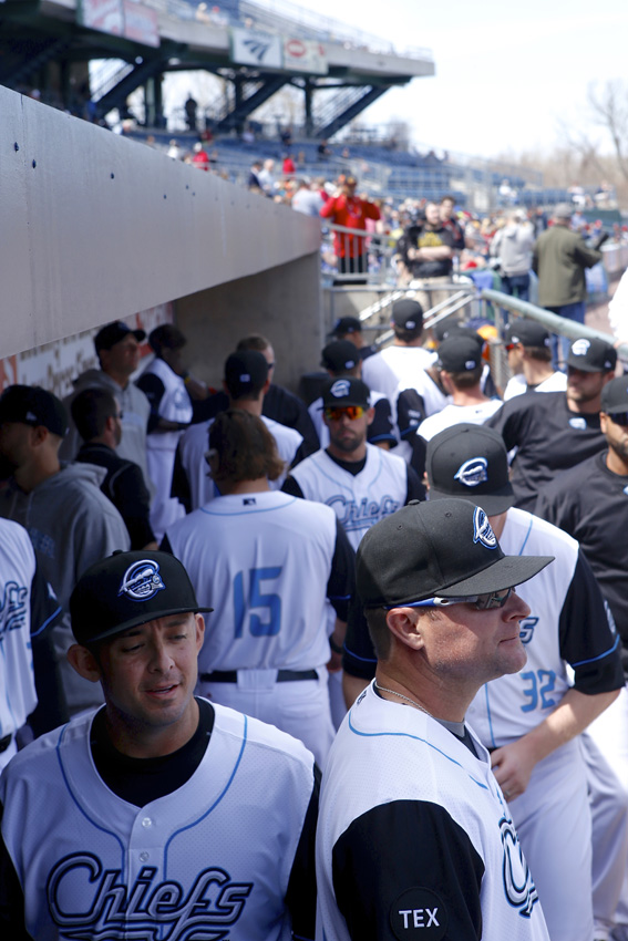 Syracuse Chiefs Opening Day (April 16) Michael Davis Photo | Syracuse New Times