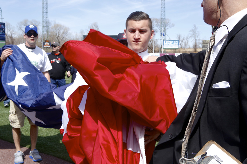 Syracuse Chiefs Opening Day (April 16) Michael Davis Photo | Syracuse New Times