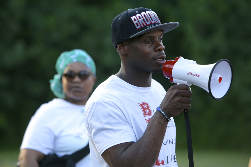 Community activist Rashaun Sullivan. Michael Davis Photo | Syracuse New Times