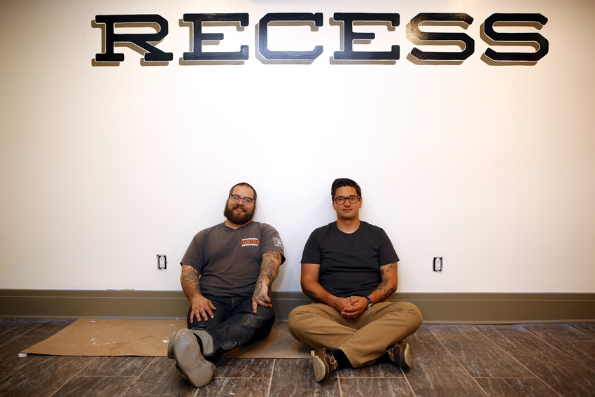 Adam Williams (left) and Jesse Daino Michael Davis photo | Syracuse New Times