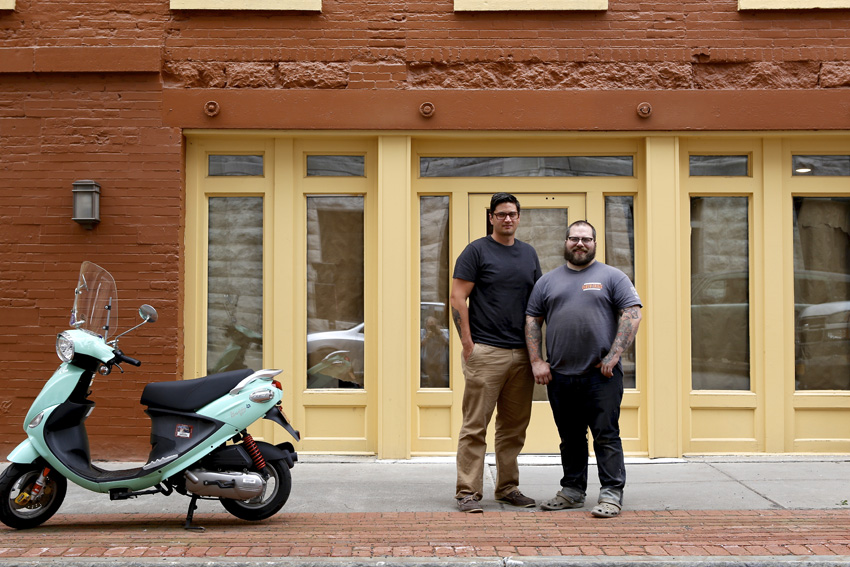 Jesse Daino (left) and Adam Williams Michael Davis photo | Syracuse New Times