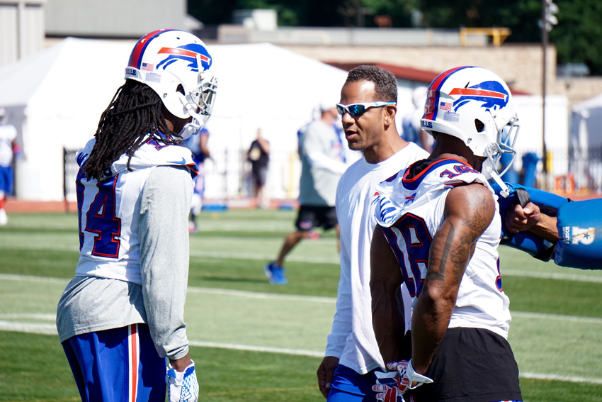 WRs Sammy Watkins (left) and Percy Harvin (right). David Armelino | Syracuse New Times