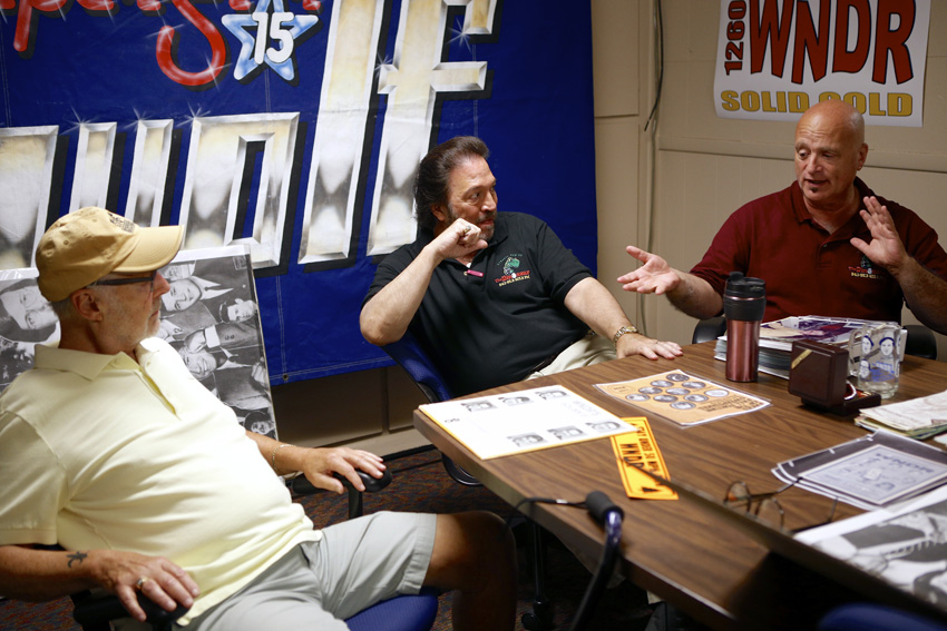 From left to right: Fran McGrath, Bob Brown and Nick Caplan. Michael Davis Photo | Syracuse New Times