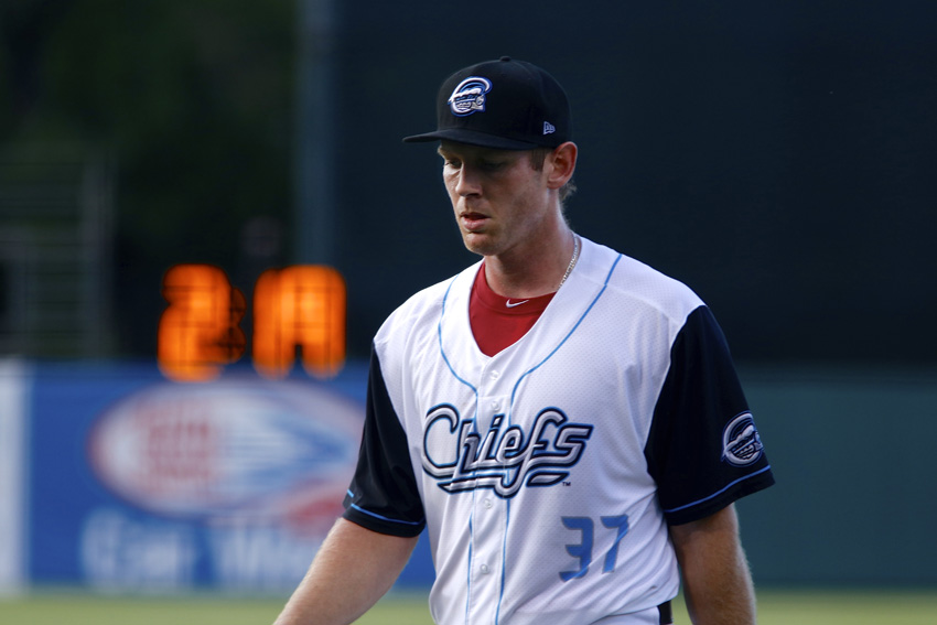 Stephen Strasburg leaves game and heads back to the majors. Michael Davis | Syracuse New Times