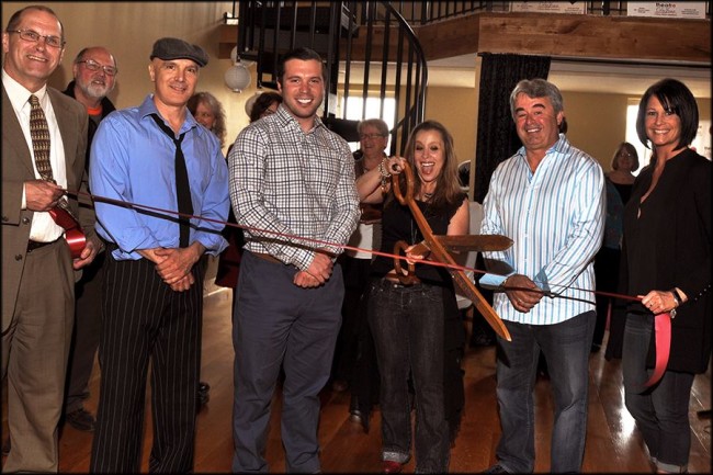 Theatre Du Jour ribbon cutting. Photo Courtesy of Laura Brazak.