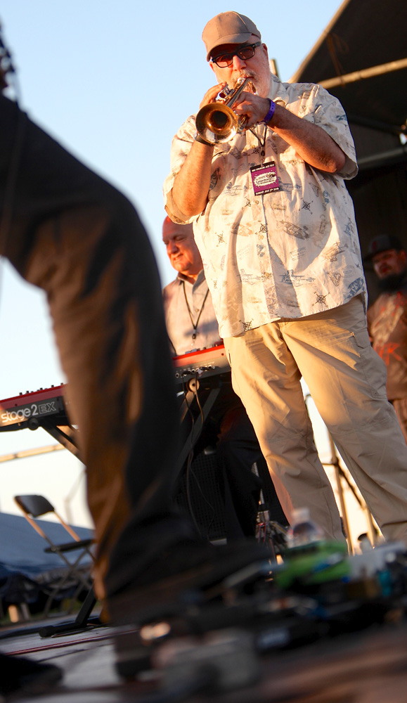 Randy Brecker of Eleventh House.