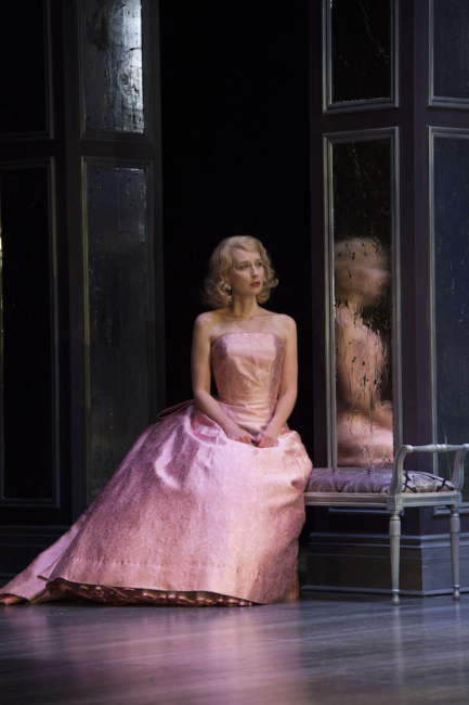 Julia Course as Miss Hester Worsley in A Woman of No Importance. Photo by David Cooper.