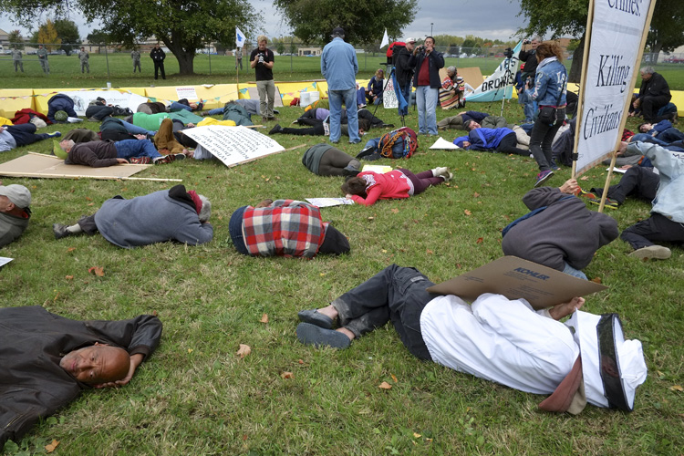 DRONE PROTEST